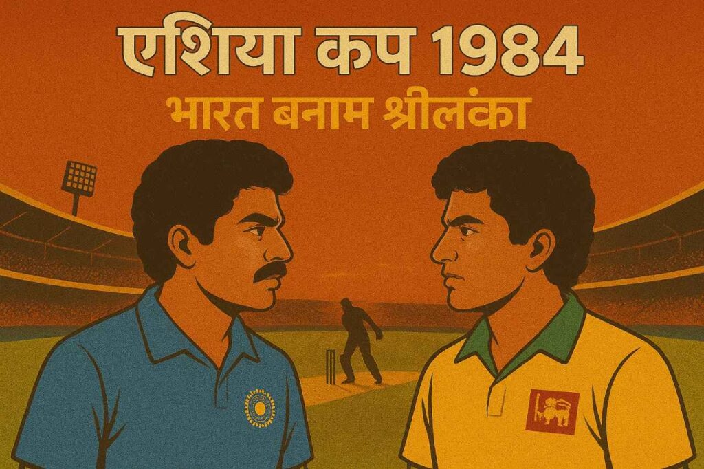 Asia Cup 1984 Story in Hindi