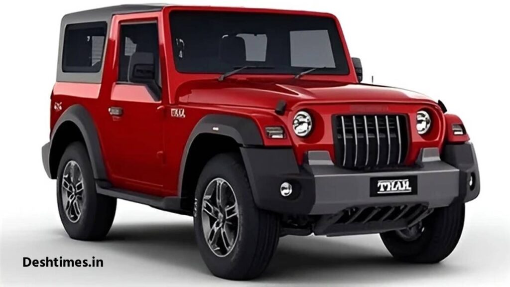 Mahindra Thar Facelift 2025 India Launch September 25