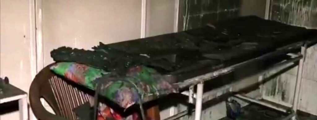 SMS Hospital Jaipur Fire News